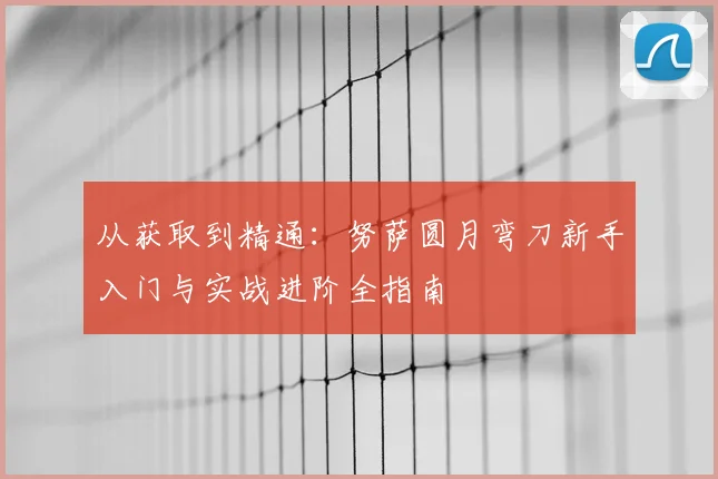 从获取到精通:努萨圆月弯刀新手入门与实战进阶全指南